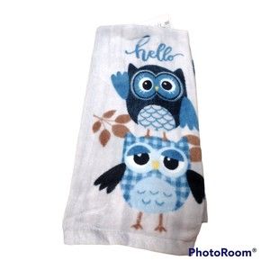Blue Owls Kitchen Hand Dish Towel Single NWT